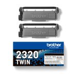 Brother cartucho de tóner 1 pieza original negro con SKU TN2320TWIN