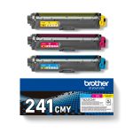 Imagen del cartucho de tóner Brother TN-241CMY tricolor (cian, magenta, amarillo) de 3 piezas, SKU TN241CMY