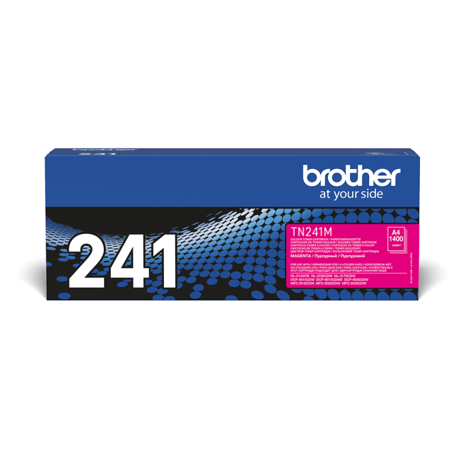 Brother TN-241M cartucho de tóner 1 pieza(s) Original Magenta 1 Brother TN-241M cartucho de tóner original magenta