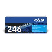 Brother TN-246C cartucho de tóner original cian, alta calidad de impresión, 1 pieza. SKU: TN246C