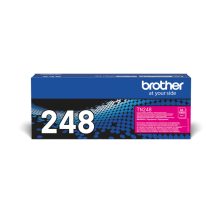 Brother TN-248M cartucho de tóner original de alta capacidad en color magenta, SKU TN248M, una pieza