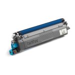 Cartucho de tóner Brother modelo TN-248XLC en color cian, alto rendimiento para impresoras Brother. SKU: TN248XLC