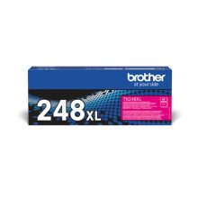 Cartucho de tóner Brother TN-248XLM Original, 1 pieza, color magenta, SKU TN248XLM