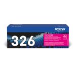 Brother TN-326M cartucho de tóner original magenta, SKU TN326M, ideal para impresiones de alta calidad.