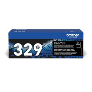 Brother TN-329BK cartucho de tóner 1 pieza original en color negro con SKU TN329BK