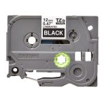 Cinta para impresora de etiquetas Brother, blanco sobre negro, SKU TZE335