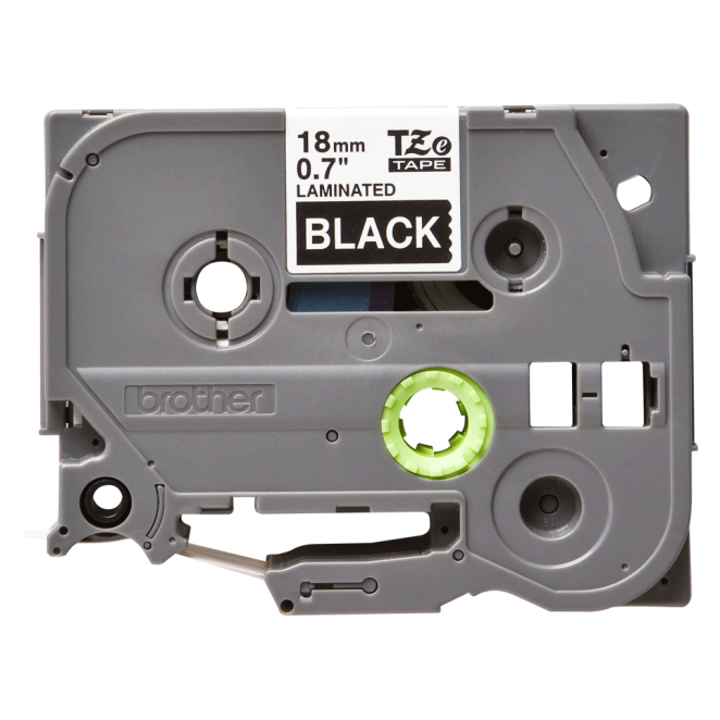 Brother TZE-345 cinta para impresora de etiquetas Blanco sobre negro 2 Brother TZE-345 cinta impresa y aplicada