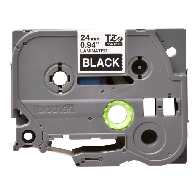 Brother TZE-355 cinta para impresora de etiquetas Blanco sobre negro 2 Brother TZE-355 resistente y duradera