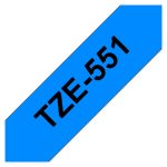 Brother TZE-551 cinta para impresora de etiquetas TZ, resistente al desgaste, SKU TZE551