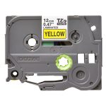 Cinta para impresora de etiquetas Brother TZE-631, negro sobre amarillo, SKU: TZE631, ideal para etiquetado claro y duradero