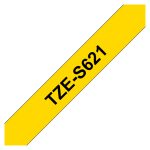 Brother TZE-S621 cinta para impresora de etiquetas TZ con adhesivo extra fuerte, SKU: TZES621