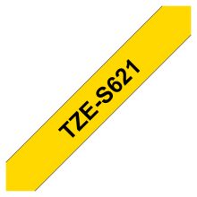 Brother TZE-S621 cinta para impresora de etiquetas TZ con adhesivo extra fuerte, SKU: TZES621