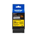 Brother TZE-S651 cinta amarilla sobre negro para impresora de etiquetas, SKU: TZES651