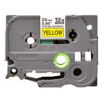 Brother TZE-S651 cinta amarilla sobre negro para impresora de etiquetas, SKU: TZES651