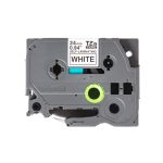 Cinta Brother TZESL251 para impresora de etiquetas, color negro sobre fondo blanco