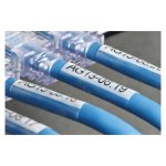 Cinta Brother TZESL251 para impresora de etiquetas, color negro sobre fondo blanco