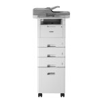 Brother mueble y soporte ZUNTL6000W para impresoras, color Gris claro. SKU: ZUNTL6000W