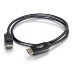 Cable DisplayPort C2G de 6 pies, color negro, 1,82 metros, SKU: 54401