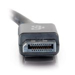 C2G Cable DisplayPort de 25 pies (7.62 metros), color negro, SKU 54404