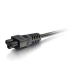 C2G Cable de alimentación británico de 2 metros para portátil, compatible con BS 1363 a IEC 60320 C5. SKU: 80602