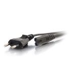 C2G cable de transmisión negro de 1 metro, CEE7/7 a C7 acoplador, SKU 80616