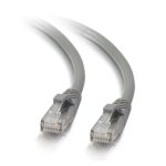 C2G Cable de conexión de red de 2 metros, Cat5e sin blindaje, con funda (UTP), color gris. SKU: 83143