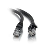 C2G Cable de conexión de red Cat5e sin blindaje, 10 metros, UTP, color negro, SKU 83187