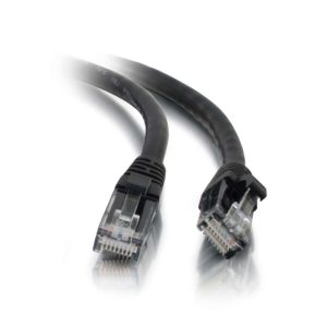 C2G Cable de conexión de red Cat5e sin blindaje, 10 metros, UTP, color negro, SKU 83187