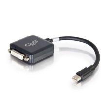 Adaptador de cable de video C2G modelo 84311 con una longitud de 0,2 metros, Mini DisplayPort a DVI-D en color negro