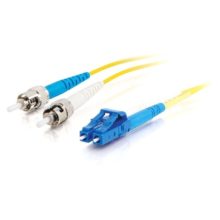 C2G Cable de fibra óptica InfiniBand 3 metros LC a ST, OFNR, turquesa, SKU 85542