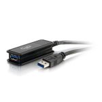C2G Cable alargador activo de 5 metros USB 3.0 con conector USB-A macho a USB-A hembra, SKU 89943
