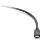 C2G Cable USB-C macho a USB-C macho, 20V 3A, 2 metros, USB 3.2 Gen 1 (5 Gbps), SKU: 28883