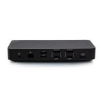C2G C2G54538 base para portátil alámbrica con replicador de puertos USB 3.2 Gen 2 Type-A en color negro
