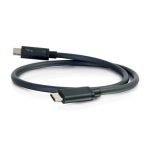 Cable Thunderbolt C2G de 0.91 m, alta velocidad 20 Gbit/s, color negro, SKU CG28841