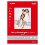 Canon papel fotográfico A4 brillo, ideal para impresiones de alta calidad, SKU 0775B001