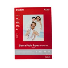 Canon GP-501 A4 Brillo, papel fotográfico de alta calidad, ideal para impresiones de imágenes nítidas y vibrantes. SKU: 0775B076
