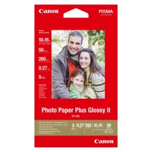 Papel fotográfico Canon de alto brillo en color rojo, ideal para impresiones de alta calidad. SKU 2311B003