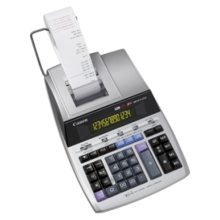 Calculadora de escritorio Canon MP1411-LTSC, modelo de impresión en color plata, SKU 2497B001