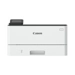 Vista frontal de la impresora Canon i-SENSYS LBP243dw con resolución de 1200 x 1200 DPI, capacidad A4 y conectividad Wifi. SKU 5952C013.