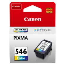 Canon CL-546 cartucho de tinta Original Rendimiento estándar en colores Cian, Magenta y Amarillo, SKU 8289B001