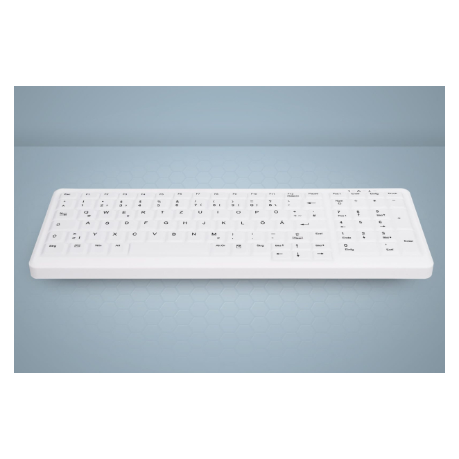 Active Key AK-C7000F teclado Oficina USB Español Blanco 2 Active Key AK-C7000F teclado ergonómico