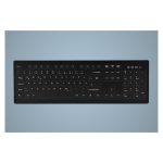 Teclado médico Active Key modelo AK-C8100, conexión USB, color negro, formato de teclado en inglés de EE. UU. SKU: AK-C8100F-UVS-B/US.