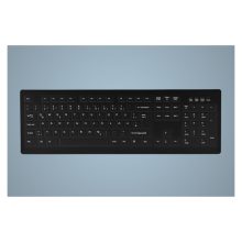 Teclado médico Active Key modelo AK-C8100, conexión USB, color negro, formato de teclado en inglés de EE. UU. SKU: AK-C8100F-UVS-B/US.