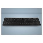 Teclado médico Active Key modelo AK-C8100, conexión USB, color negro, formato de teclado en inglés de EE. UU. SKU: AK-C8100F-UVS-B/US.