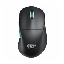 CHERRY XTRFY M64 Wireless Mouse with ergonomic design, wireless connectivity and black color. SKU: CX-M64W-BLACK