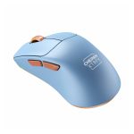 Ratón inalámbrico CHERRY XTRFY M64 con diseño ergonómico en color azul, SKU CX-M64W-BLUE