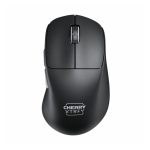 Ratón inalámbrico CHERRY XTRFY M64 Pro en color negro, SKU: CX-M64W-PRO-BLACK, diseñado para máximo rendimiento y comodidad.