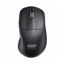 Ratón inalámbrico CHERRY XTRFY M64 Pro en color negro, SKU: CX-M64W-PRO-BLACK, diseñado para máximo rendimiento y comodidad.