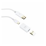 Ratón inalámbrico CHERRY XTRFY M64 en color blanco, modelo CX-M64W-WHITE, ideal para gaming y trabajo.