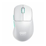 Ratón inalámbrico CHERRY XTRFY M64 en color blanco, modelo CX-M64W-WHITE, ideal para gaming y trabajo.